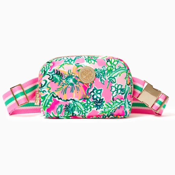 Brand New! Sold out! Runaround Printed Belt Bag / bumbag - classic Lilly print - Picture 2 of 5
